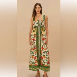 NWOT Farm Rio San Garden Tapestry Maxi